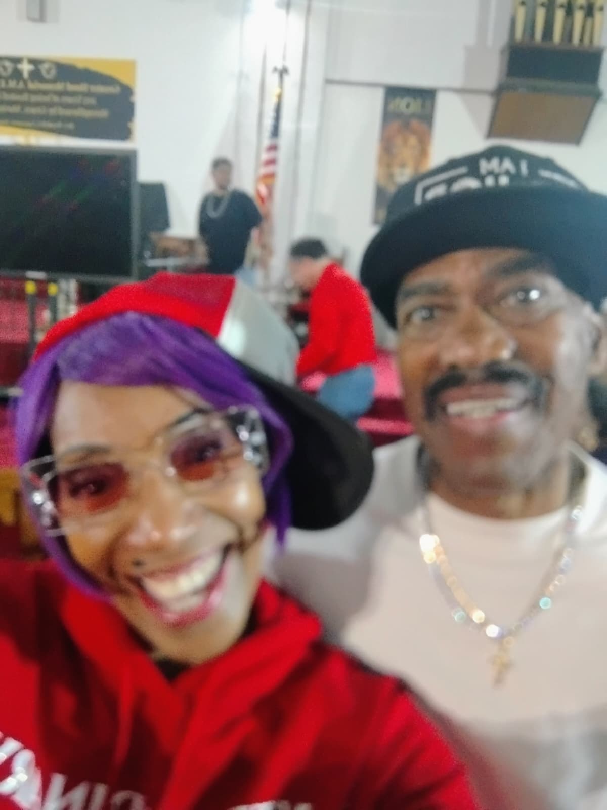 Hanging Out with my man Kurtis Blow the HIP HOP legend